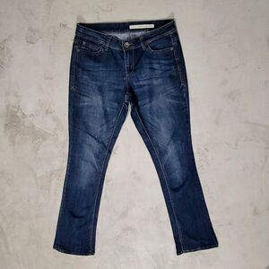 DKNY Women's Straight Fit Jeans Blue Sz 6